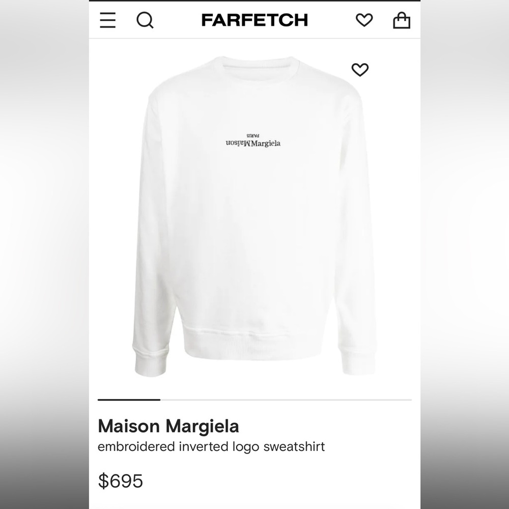 Maison Margiela Sweatshirts Medium